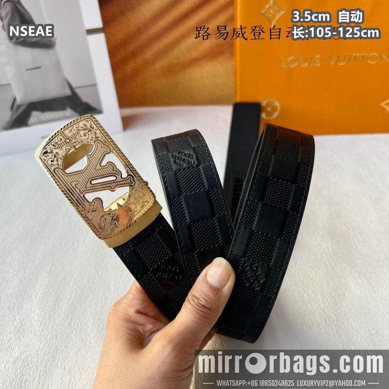 Replica LV belt 35mmX105-125cm 8L76