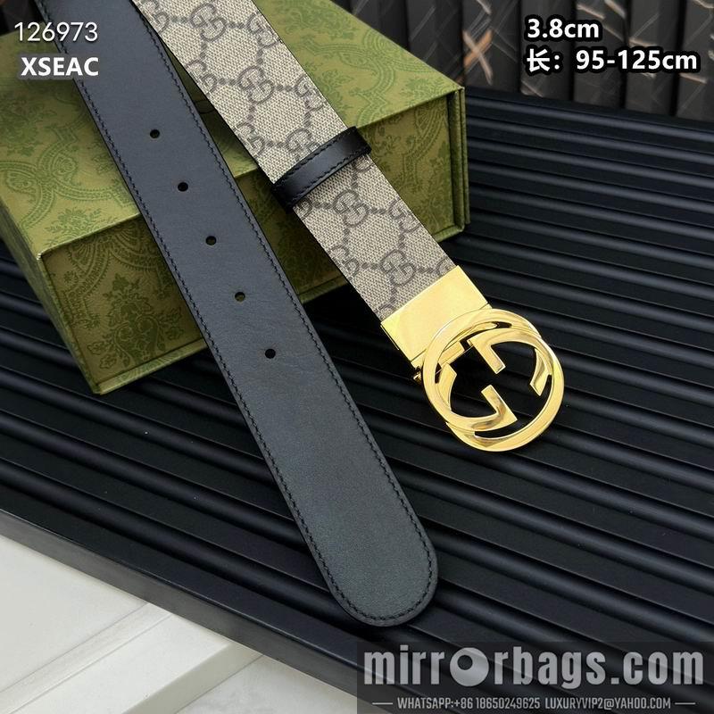 Replica Gucci belt 38mmX95-125cm 8L39