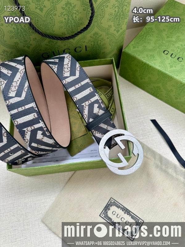 Replica Gucci belt 40mmX95-125cm 8L106