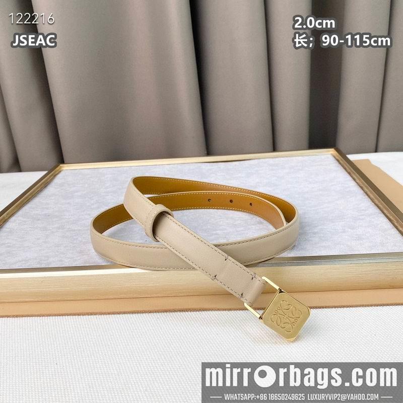 Replica Loewe belt 20mmX90-115cm 8L04