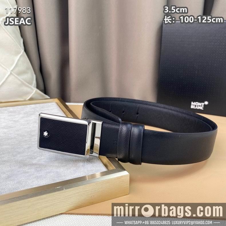 Replica Montblanc belt 35mmX100-125cm 8L10