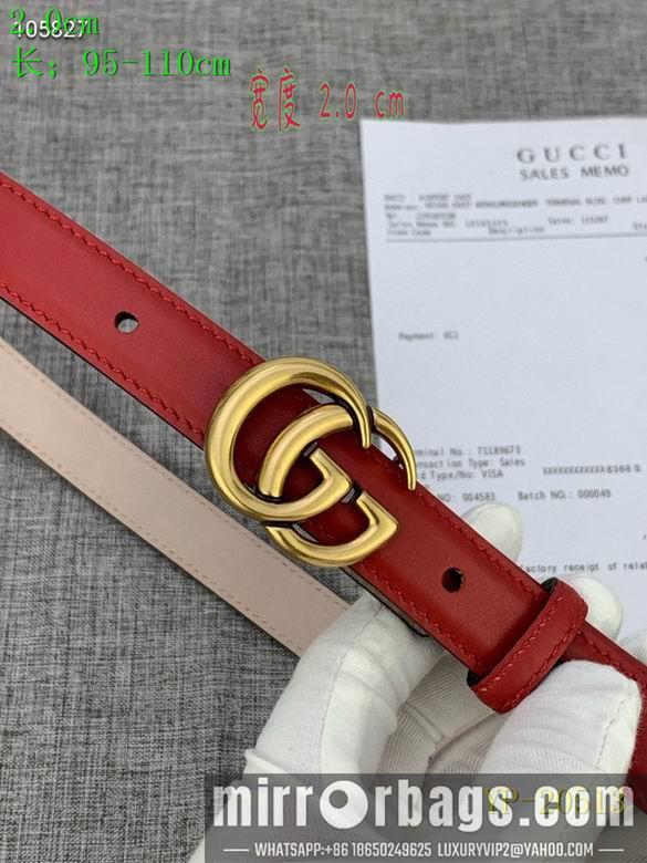 Replica Gucci belt 20mm 95-110cm 8L01