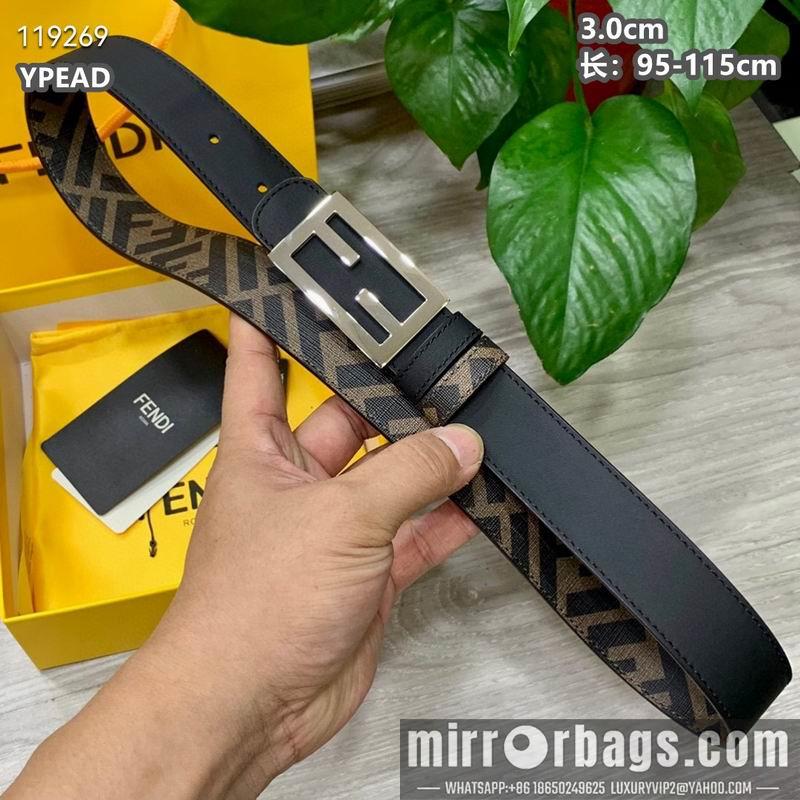 Replica Fendi belt 30mmX95-115cm 8L16