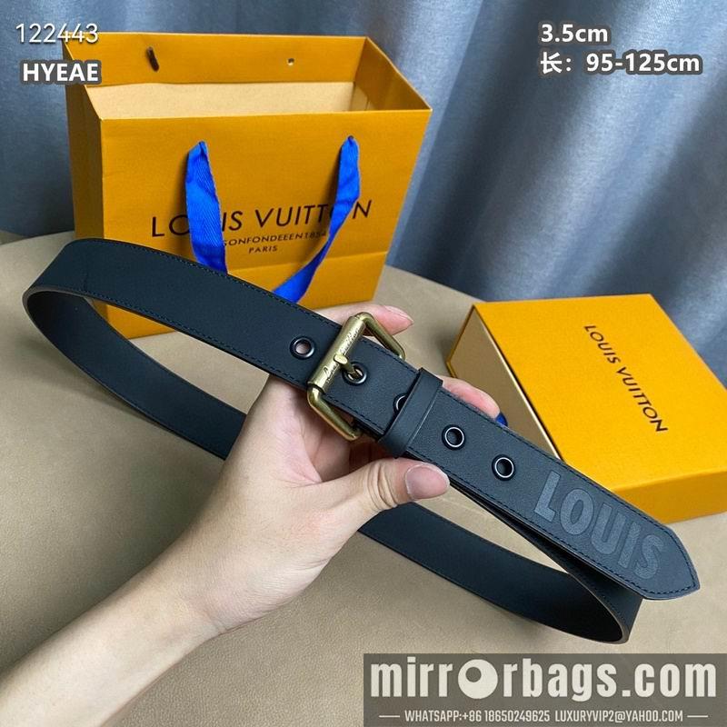 Replica LV belt 35mmX95-125cm 8L33