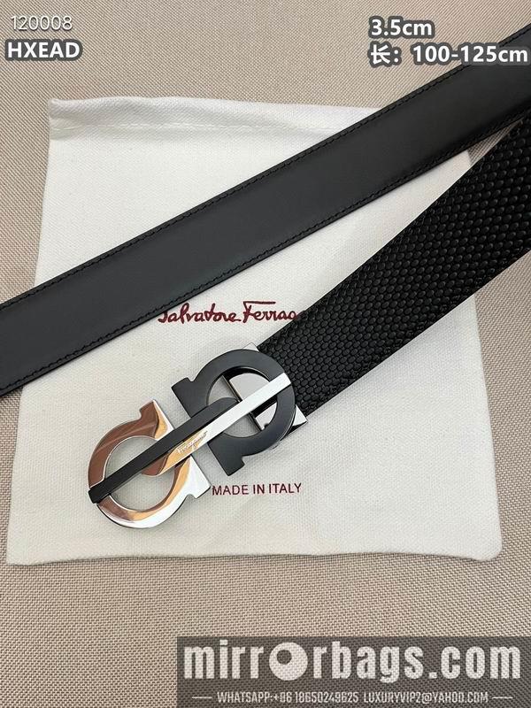 Replica Ferragamo belt 35mmX100-125cm 8L072012