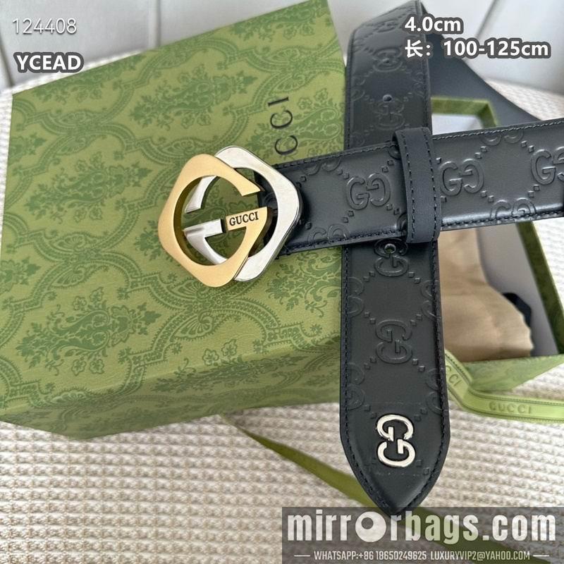 Replica Gucci belt 40mmX100-125cm 8L134
