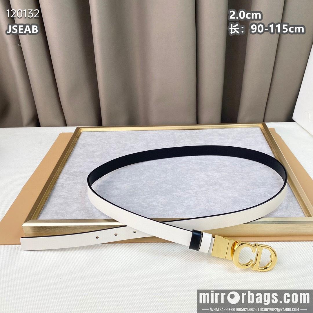 Replica Dior belt 20mmX90-115cm 8L072001