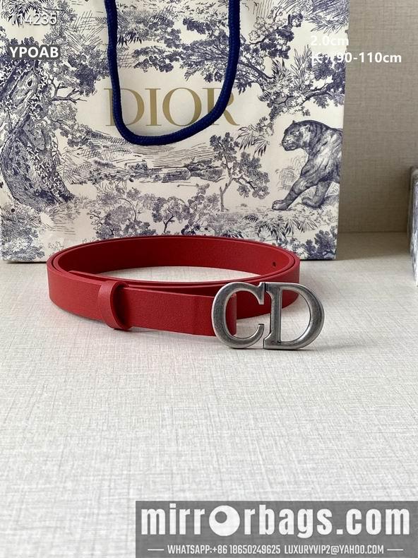 Replica Dior Belt 20mmX90-110cm 8L03
