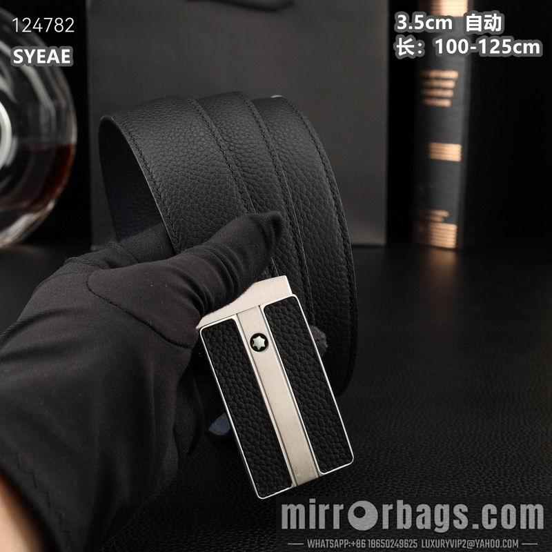 Replica Montlanc belt 35mmX100-125cm 8L32