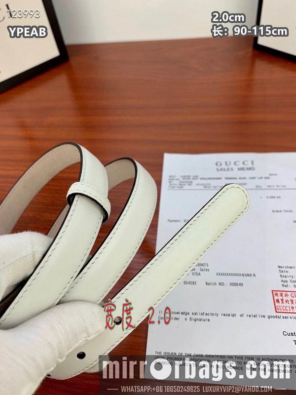 Replica Gucci belt 20mmX90-115cm 8L24