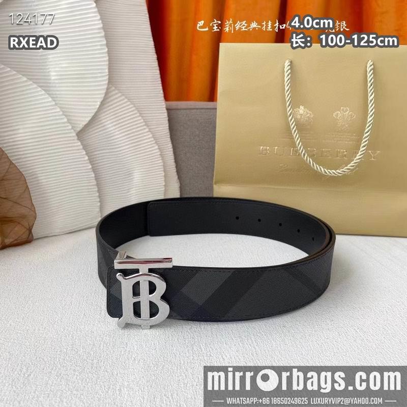 Replica Burberry belt 40mmX100-125cm 8L08