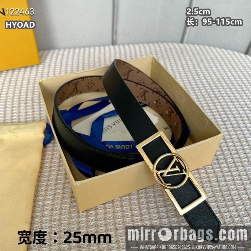 Replica LV belt 25mmX95-115cm 8L15