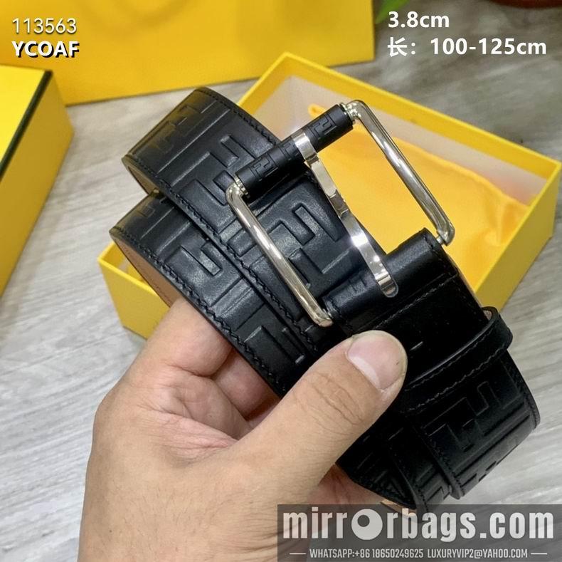 Replica Fendi Belt 38mmX100-125CM 8L23