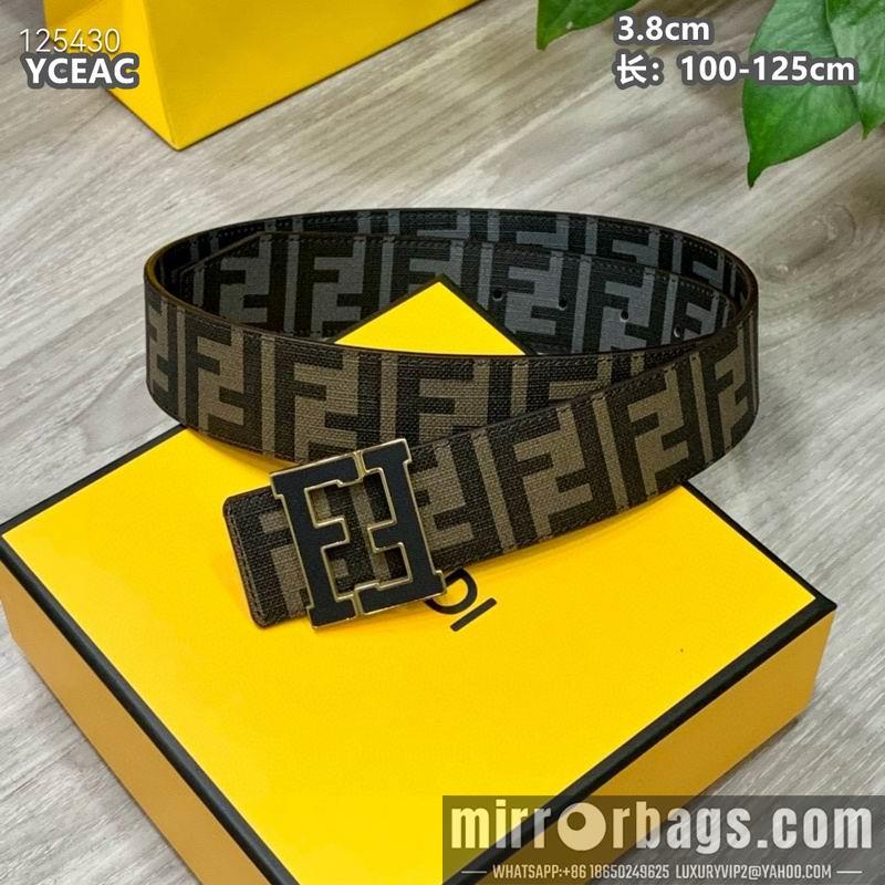 Replica Fendi belt 38mmX100-125cm  8L23