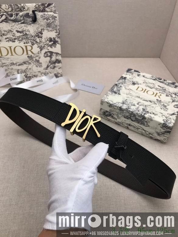 Replica Dior Belt 34mmX95-125cm 7D09