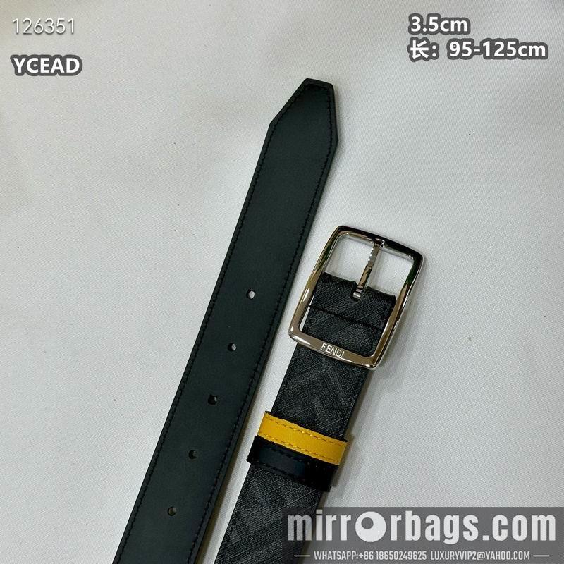 Replica Fendi belt 35mmX95-125cm  8L32