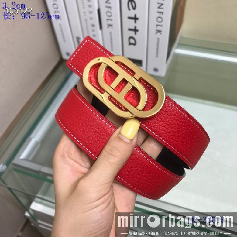Replica Hermes Belt 32mmX95-125cm 8L04