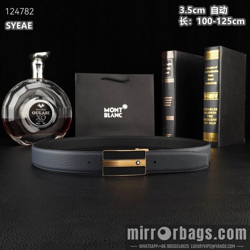 Replica Montlanc belt 35mmX100-125cm 8L32