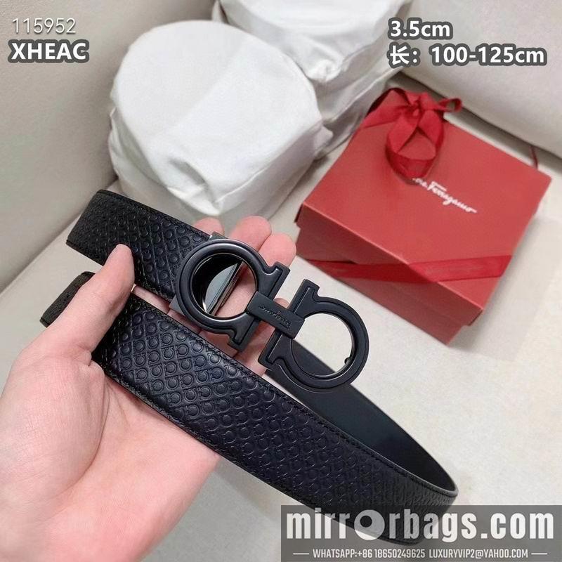 Replica Ferragamo belt 35mmX100-125cm 8L49