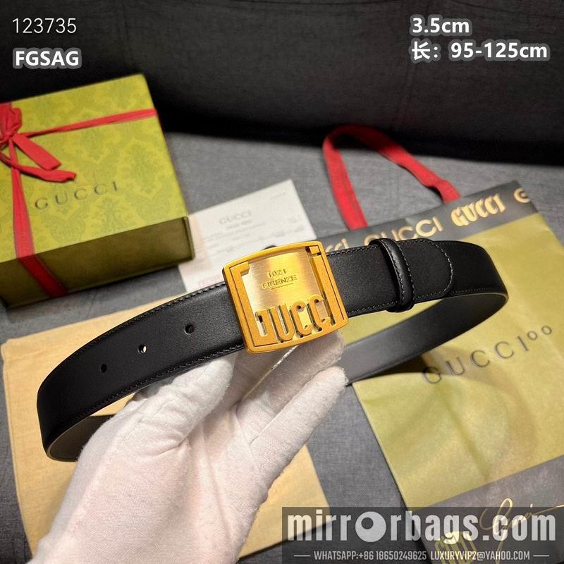 Replica Gucci belt 35mmX95-125cm 8L09