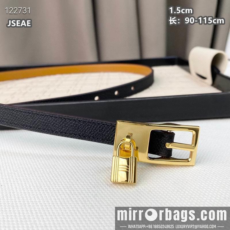 Replica Hermes belt 15mmX90-115cm 8L03