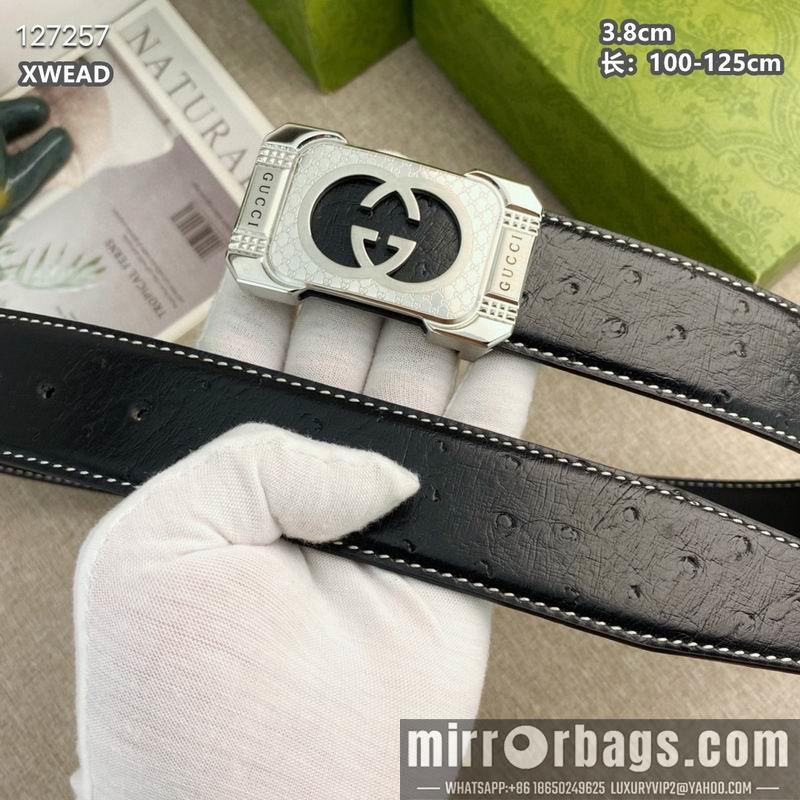 Replica Gucci belt 38mmX100-125cm 8L46