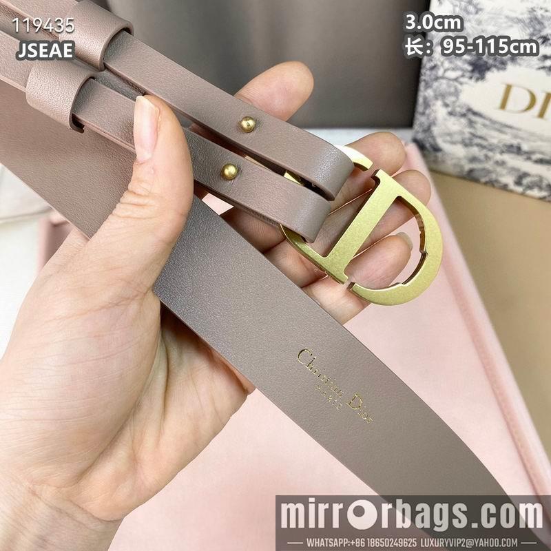 Replica Dior belt 30mmX95-125cm 8L040802