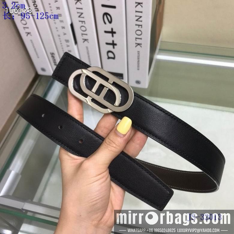 Replica Hermes Belt 32mmX95-125cm 8L04