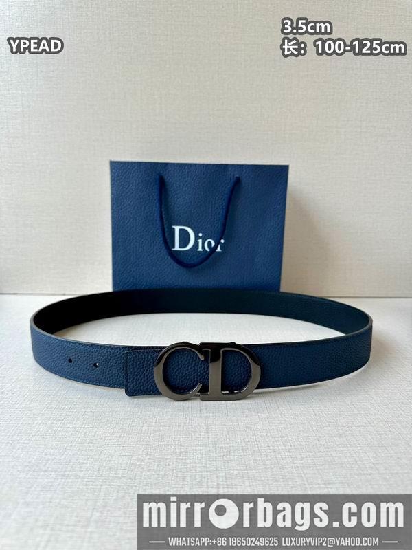 Replica Dior belt 35mmX100-125cm 8L36