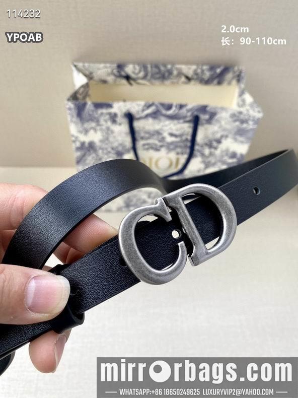 Replica Dior Belt 20mmX90-110cm 8L03