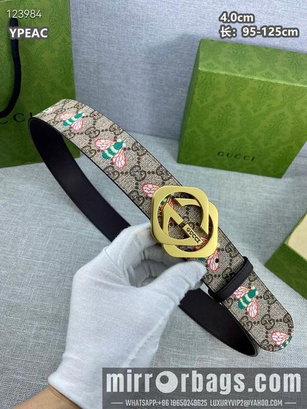 Replica Gucci belt 40mmX95-125cm 8L109
