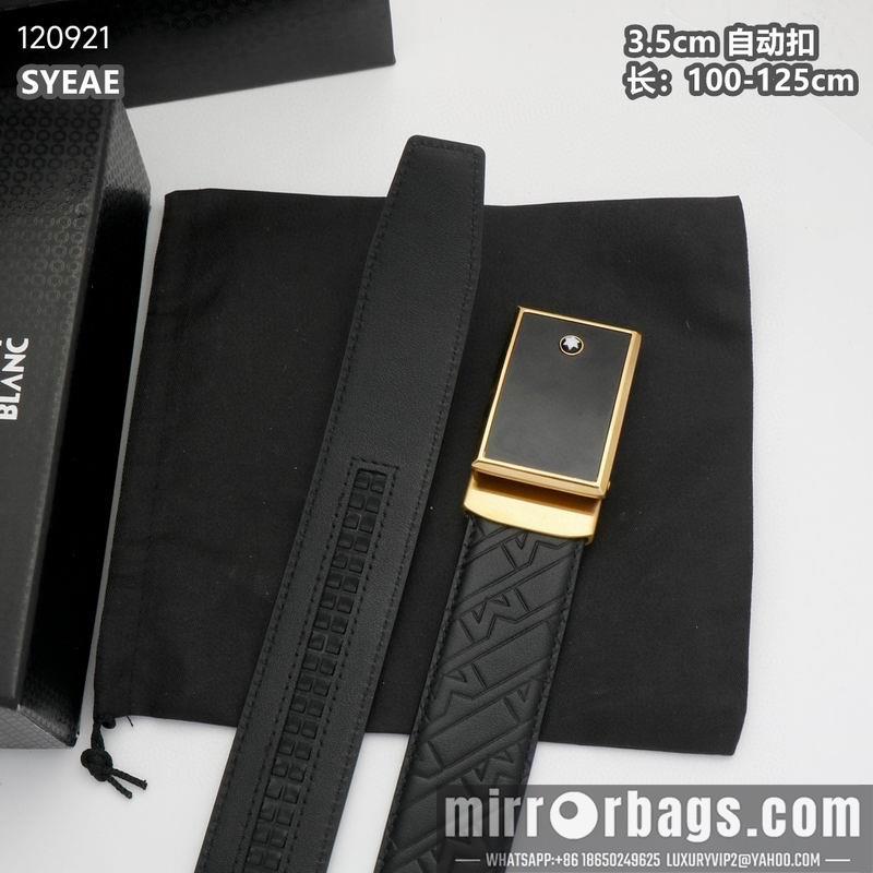 Replica Montblanc belt 自动扣 35mmX100-125cm 8L072007