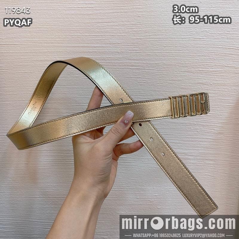 Replica Dior belt 30mmX95-115cm 8L040803