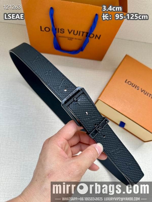 Replica LV belt 34mmX95-125cm 8L28