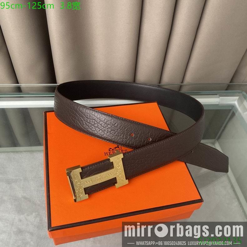 Replica Hermes Belt 38mmX95-125cm 7D106