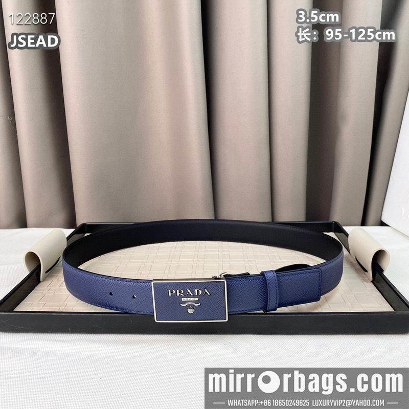 Replica Prada belt 35mmX95-125cm 8L34