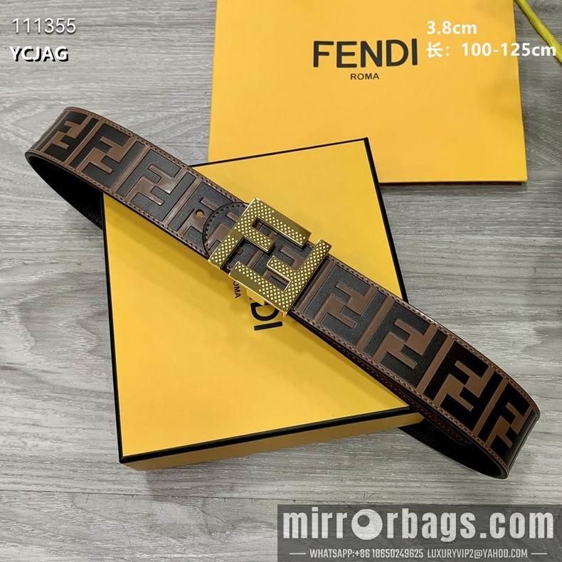 Replica Fendi Belt 38mmX100-125CM 8L16