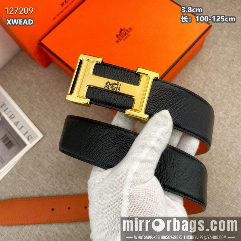 Replica Hermes belt 38mmX100-125cm 8L52