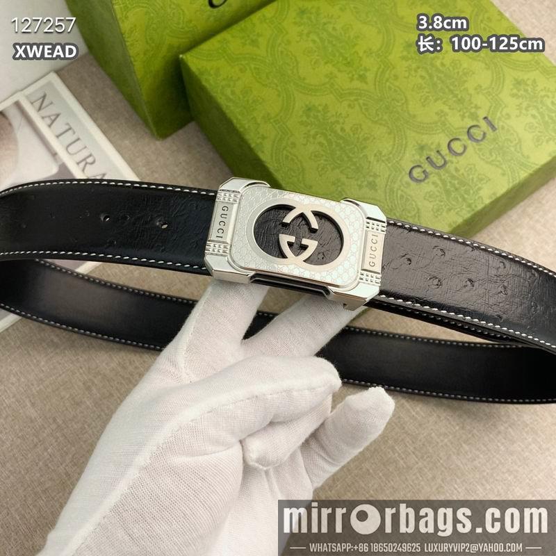 Replica Gucci belt 38mmX100-125cm 8L46