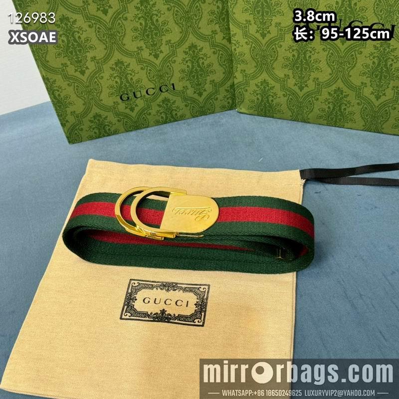 Replica Gucci belt 38mmX95-125cm 8L49