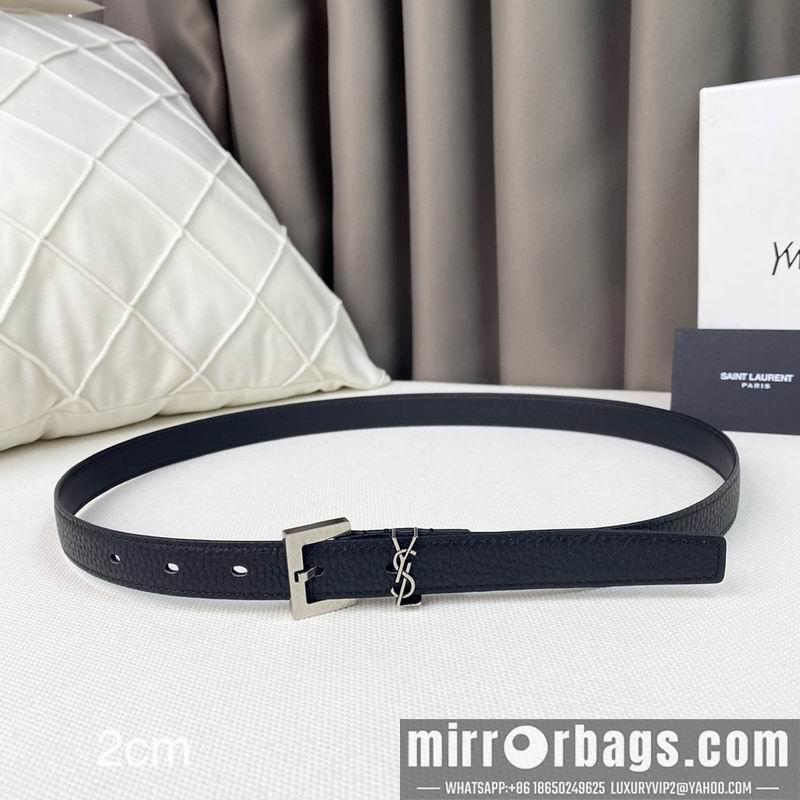Replica YSL belt 20mmX90-115cm 7D01