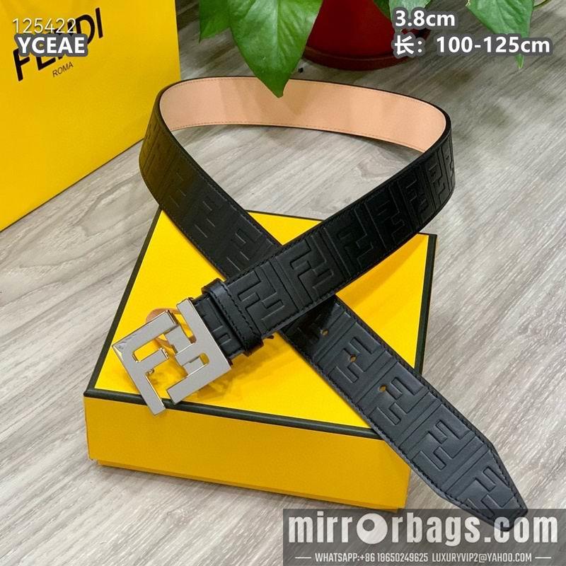 Replica Fendi belt 38mmX100-125cm  8L17