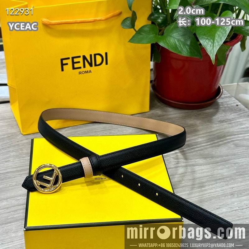 Replica Fendi belt 20mmX100-125cm 8L22
