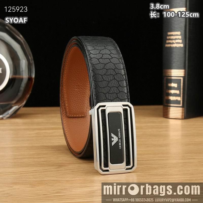 Replica Armani belt 38mmX100-125cm 8L05