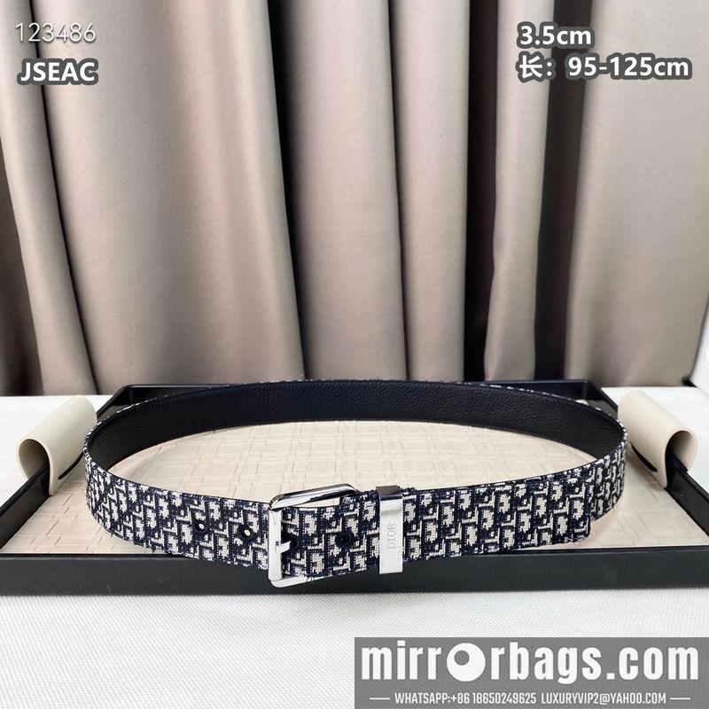 Replica Dior belt 35mmX95-125cm 8L29
