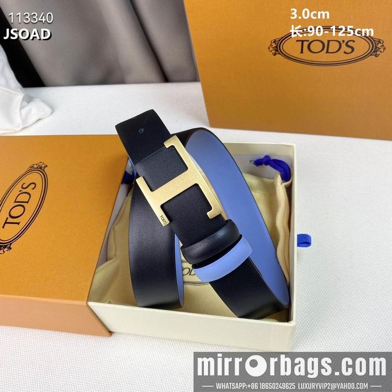 Replica Tod's belt 30mmX90-125cm 8L082501