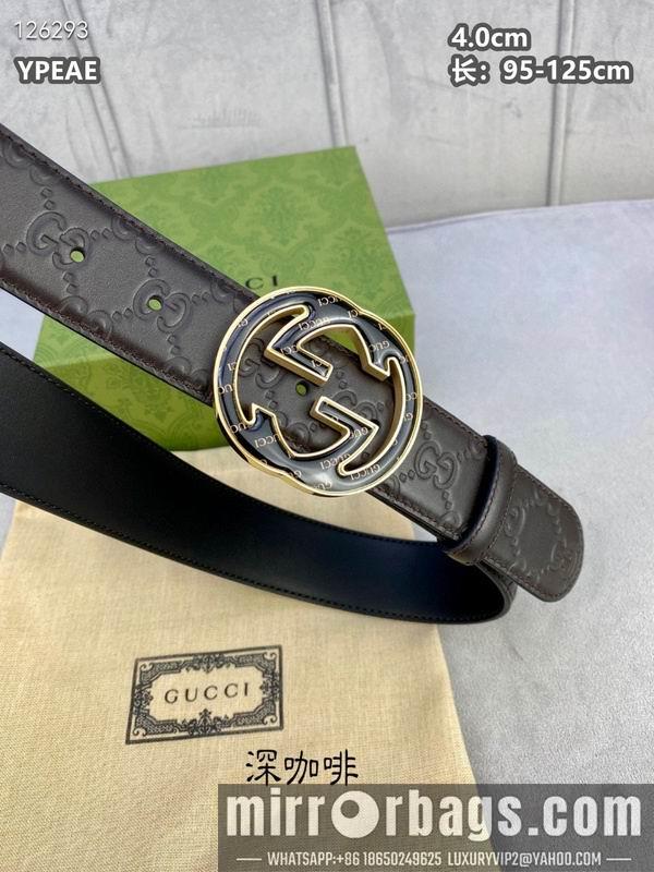 Replica Gucci belt 40mmX95-125cm 8L64