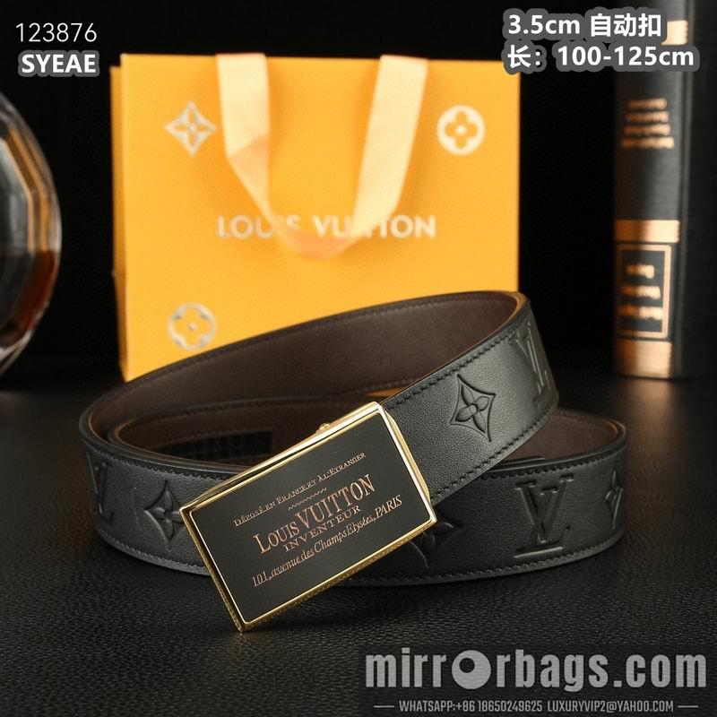 Replica LV belt 35mmX100-125cm 8L48