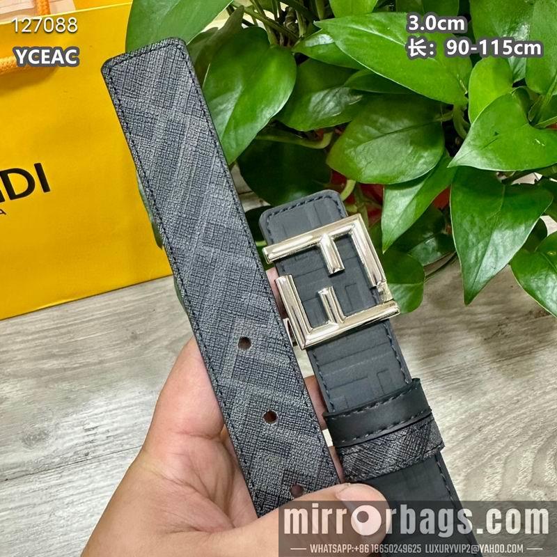 Replica Fendi belt 30mmX90-115cm 8L24