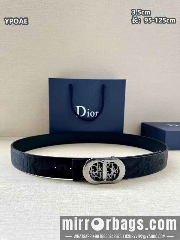 Replica Dior belt 35mmX95-125cm 8L42